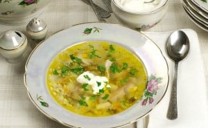 расольник с перловкой