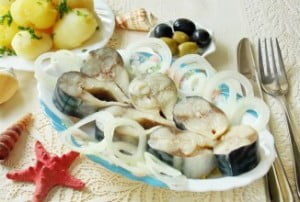 соленая скумбрия