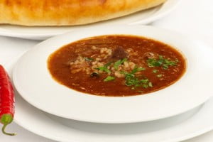Харчо с аджикой