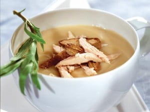 суп пюре из курицы