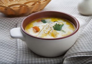 сырный суп из курицы