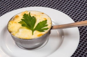 жульен с шампиньонами и курицей