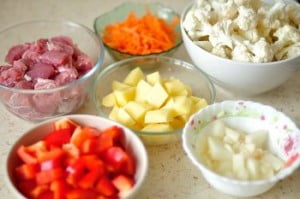 подготавливаем продукты