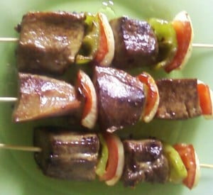 Кушанье на сковороде