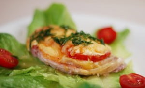 Мясо по-французски в микроволновке