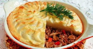 Запеканка с картофелем