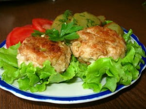 Блюдо с овощами