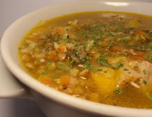 Кушанье с гречневой кашей