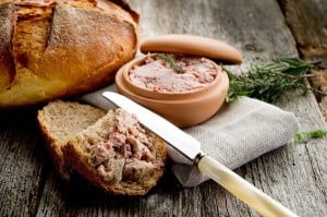 Кушанье с грибами