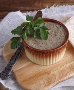 Паштет с шампиньонами