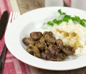 куриные сердечки в мультиварке