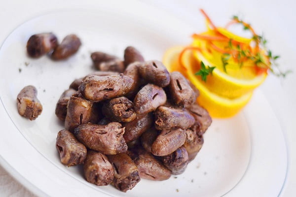 приготовление куриных сердечек