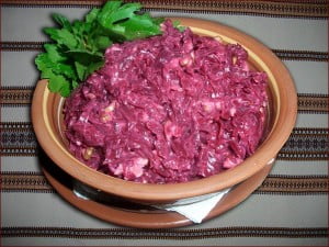 С яблоком и сыром