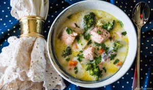 уха из красной рыбы