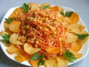 Блюда с морковью по-корейски