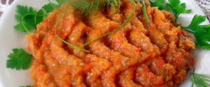 Диетическая овощная икра
