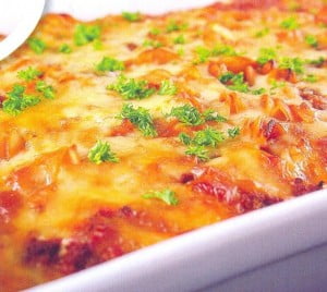 Гратен с куриным мясом