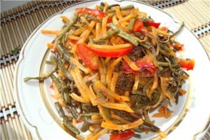 Салат из папоротника