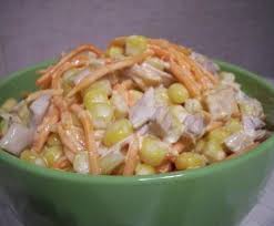 Салат с кукурузой