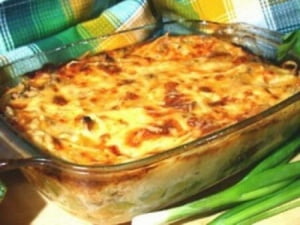 Запеканка с куриным мясом