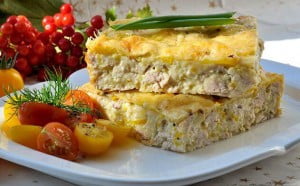 С курятиной