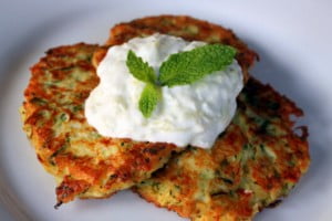 Оладьи с манкой