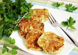 Оладьи с сыром