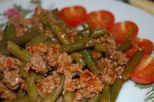Фасоль по-флотски