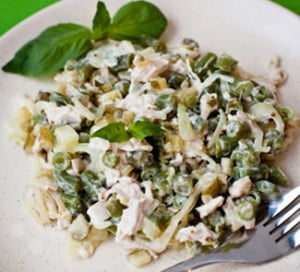 Курица с рисом и овощами