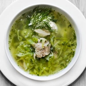 Щи с курицей в мультиварке