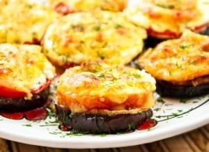Запеканка с грибами и пармезаном