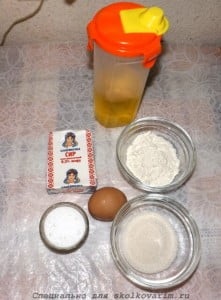 Необходимые продукты на сырники
