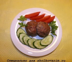 Тефтели по-гречески
